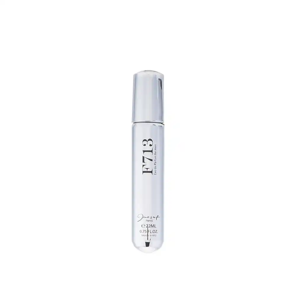 عطر جیبی مردانه ژک ساف مدل F713 حجم 22 میلی‌لیتر با رایحه مرکباتی، طبیعت، شرقی و خوراکی مناسب فصل بهار